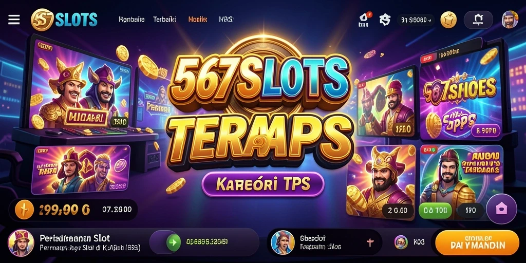 Screenshot gameplay 567SLOTS yang menampilkan aksi slot yang mendebarkan.