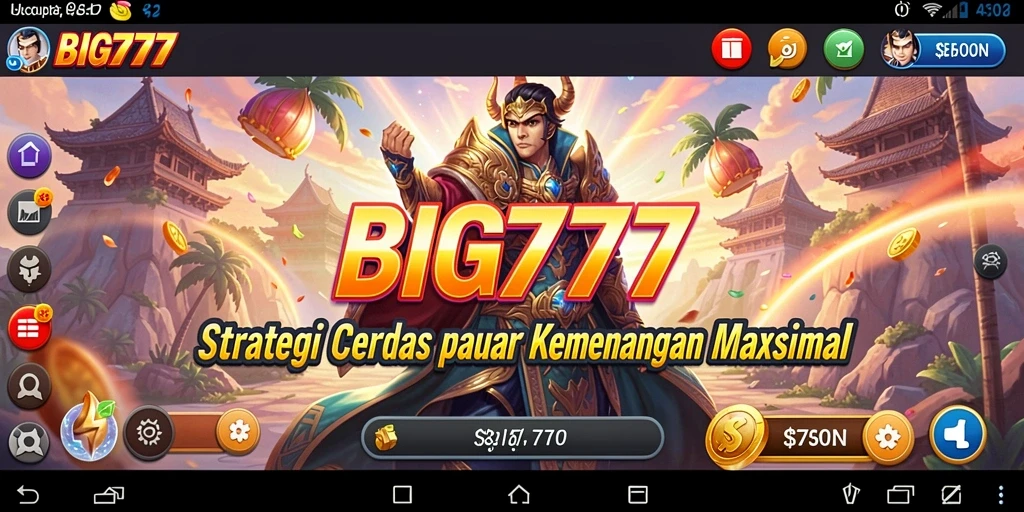 Tampilan gameplay <strong>BIG777</strong> yang strategis dan mendebarkan.