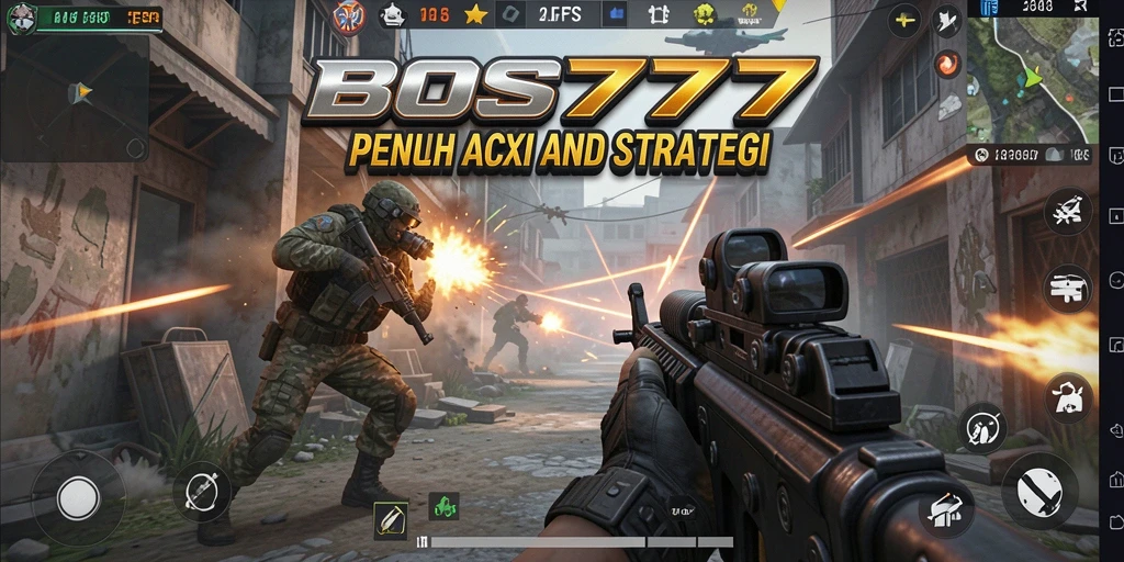 Gameplay intens dan seru dalam BOS777 terlihat jelas.
