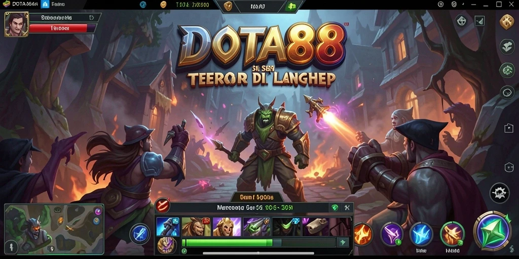 Screenshot DOTA88 menunjukkan suasana mencekam dalam gameplay yang menakutkan.