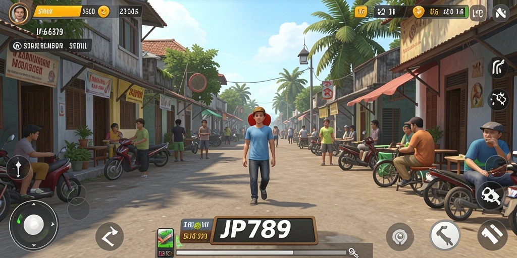 Tampilan gameplay <strong>JP6789</strong> yang menarik dalam simulasi kehidupan.