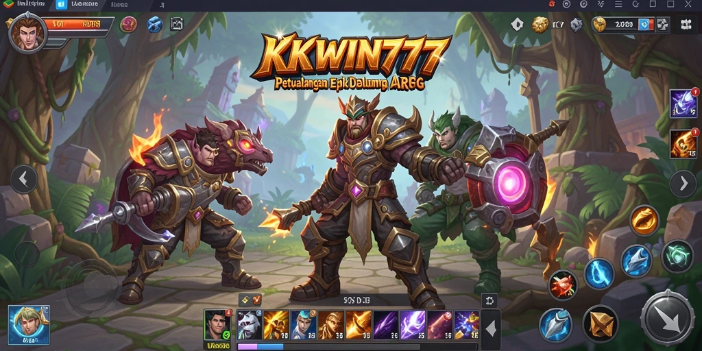 Gameplay seru dan serangan dinamis di KKWIN777.