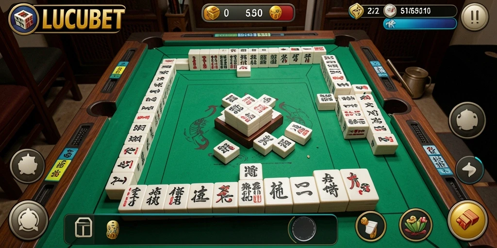 Tampilan gameplay LUCUBET yang seru dan mengasyikkan.