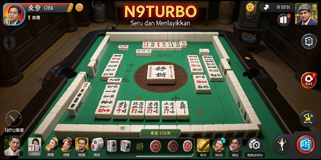 Tampilan gameplay seru dan menantang di N9TURBO.