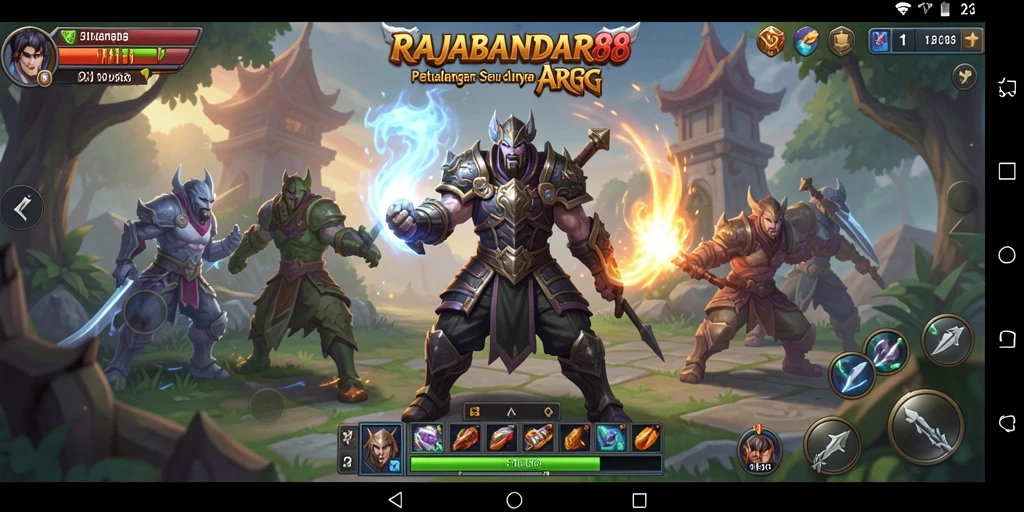 Gameplay seru dan menantang di RAJABANDAR88.