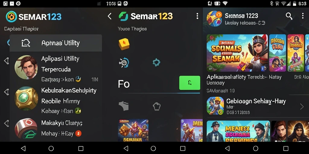 Tampilan antarmuka SEMAR123 yang user-friendly dan fungsional.