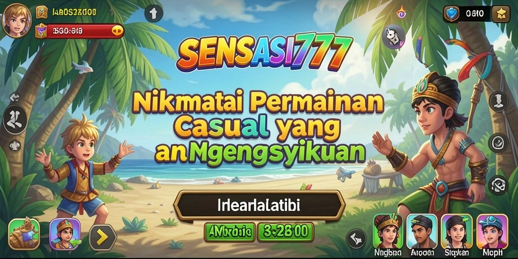 Tampak menarik dari gameplay Casual SENSASI777.